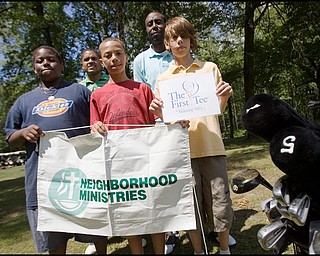 8.12.2008
Kids golfing to win a free set of clubs and a scholarship for free lessons from First Tee Foundation.