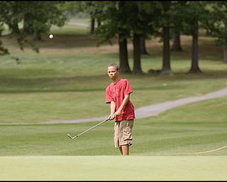 8.12.2008
Kids golfing to win a free set of clubs and a scholarship for free lessons from First Tee Foundation.