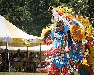 The "Fancy Dance" performed by Kurt Baltzer of Akron.