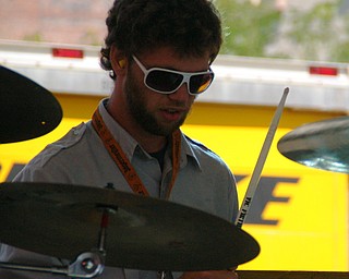 Dean Anshutz, who played with Acoustic Juggernaut and The Zou at VexFest 5