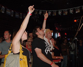 The crowd in Barleys for First in Space at VexFest 5