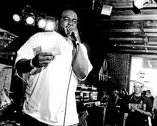 IN TUNE: Derrick Jones, also a rapper, performed his first concert at home during VexFest on Aug. 17 in downtown Youngstown.