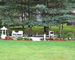 "This is my garden I made after I retired, last year. It is my Peace Garden." -- Cathy Hodge