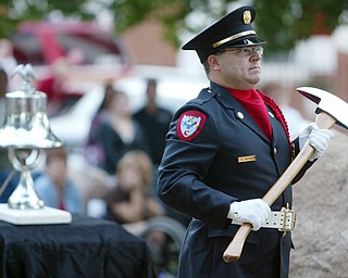 911 ceremony in Canfield Sept. 11, 2008.