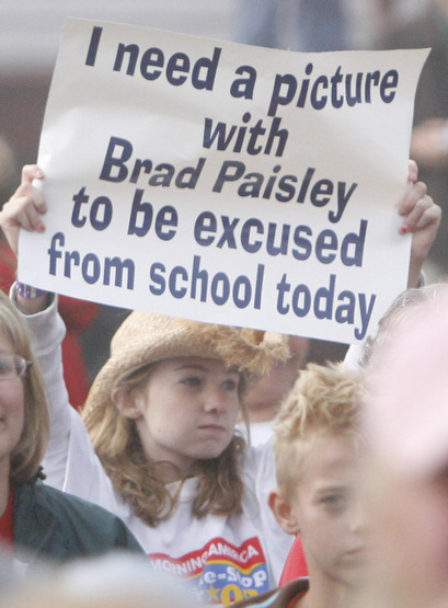 McCain and Paisley at GMA 