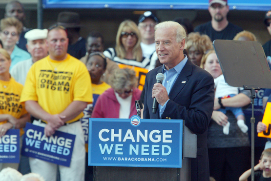 Joe Biden speaks in Youngstown Sept. 18, 2008