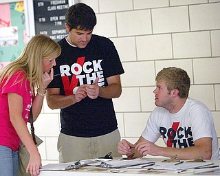 Rock the Vote at Boardman High School