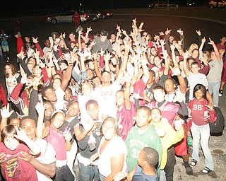 The first ever post game "Endzone Party" was a huge succes at Liberty High
School the students celebrated their 5 & 0 season so far, a great time was
had by all and the parents and teachers work so very hard to make this event
such a success.