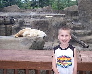 Robert Fay at Cleveland Zoo at the Polar Bear Exhibit.
Debbie Fay
Hubbard, OH
