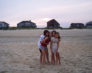 photo taken by: Barbara Buzzacco
This year my family and I went down to The Outer Banks of North Carolina for a week. Pictured are my four children, Anthony, Olivia, Ursula, and Angela of New Middletown.