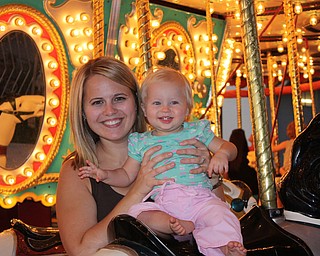 Picture #1 - Payton and Mommy (Alyson), Payton's first carousel ride at the Canfield Fair
Chad and Alyson Zwingler
Canfield