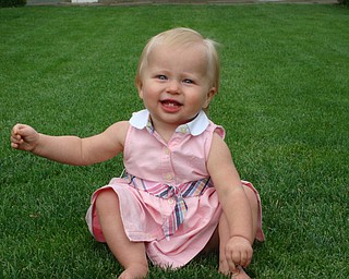 Payton, now 14 months, enjoying the grass between her toes at the Rose Garden in Mill Creek Park.
Chad and Alyson Zwingler
Canfield