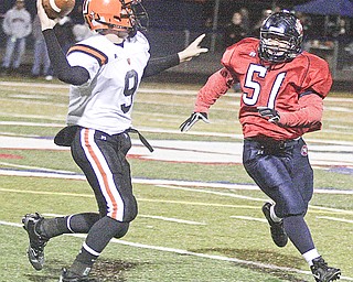 Hoover vs Fitch. Friday, October 4, 2008. Photo by Nick Mays.