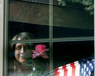 Jim Couchenour captured this face peering out of a window during a trip to Gettysburg, Pa.