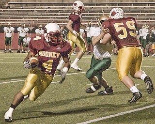 St. Vincent-St. Mary vs Mooney. Saturday October 11, 2008. Daniel C. Britt.