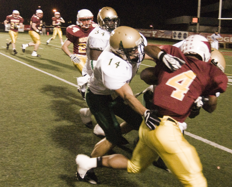 St. Vincent-St. Mary vs Mooney. Saturday October 11, 2008. Daniel C. Britt. 