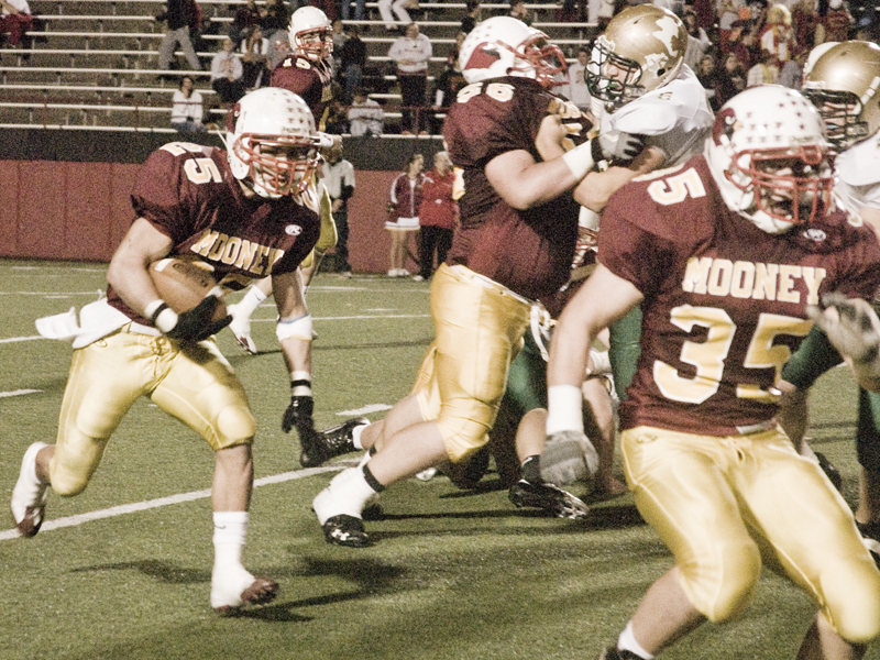 St. Vincent-St. Mary vs Mooney. Saturday October 11, 2008. Daniel C. Britt. 