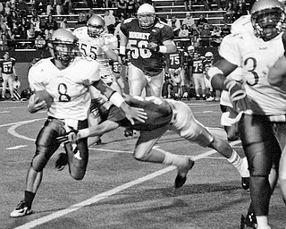 St. Vincent-St. Mary vs Mooney. Saturday October 11, 2008. Daniel C. Britt.