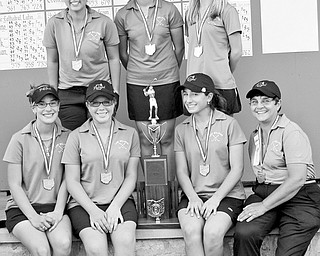 The Poland High girls golf team