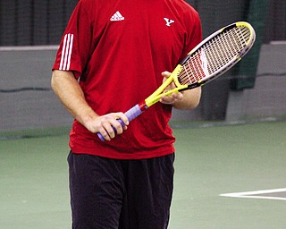Boardman native Christopher Leson finds himself in an unusual position with the Youngstown State men's tennis team this season. As a junior, he is the veteran of a very young Penguins squad that includes just four freshman and one sophomore.