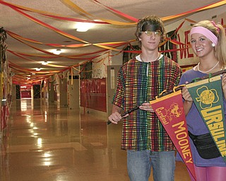 A visit to Mooney High School on Tuesday October 14th. Three days before the big 50th anniversary game vs. Ursuline High School.