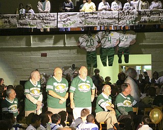 A visit to Ursuline High School for their pep rally on Thursday October 16th; the day before the big 50th anniversary game vs. Mooney High School.