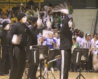 A visit to Ursuline High School for their pep rally on Thursday October 16th; the day before the big 50th anniversary game vs. Mooney High School.