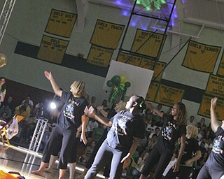 A visit to Ursuline High School for their pep rally on Thursday October 16th; the day before the big 50th anniversary game vs. Mooney High School.