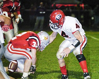 Girard vs LeBrae. Friday, October 17, 2008. Photo by Mark Stahl.