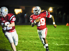 Girard vs LeBrae. Friday, October 17, 2008. Photo by Mark Stahl. 