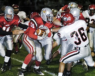 Girard vs LeBrae. Friday, October 17, 2008. Photo by Mark Stahl.