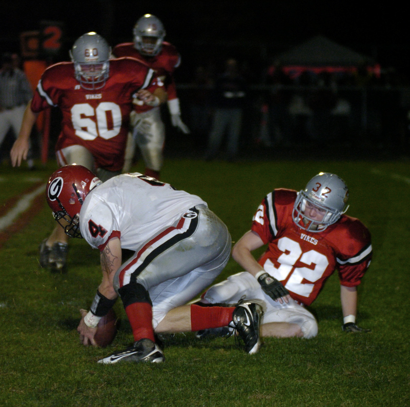 Girard vs LeBrae. Friday, October 17, 2008. Photo by Mark Stahl. 