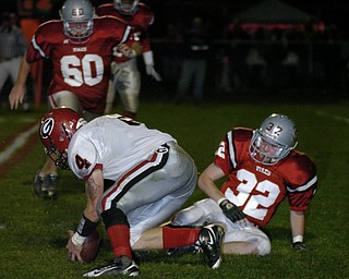 Girard vs LeBrae. Friday, October 17, 2008. Photo by Mark Stahl.