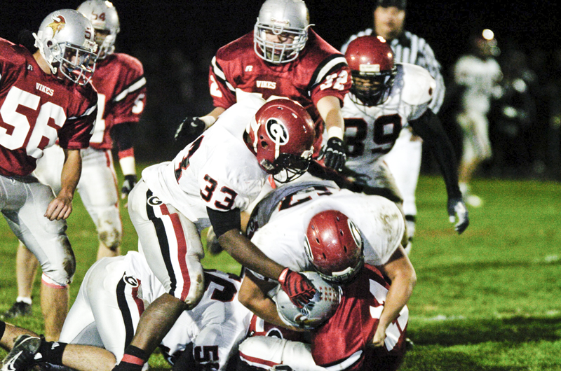 Girard vs LeBrae. Friday, October 17, 2008. Photo by Mark Stahl. 