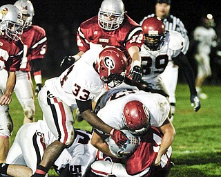 Girard vs LeBrae. Friday, October 17, 2008. Photo by Mark Stahl.