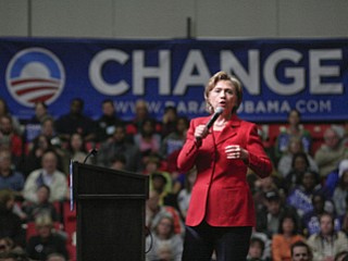 Obama for America: Hilary Clinton comes to the Valley to rally support for Barack Obama and Joe Biden.