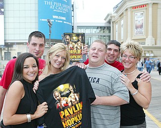 Pavlik fans at Friday Oct. 17, 2008 Atlantic City weigh in.