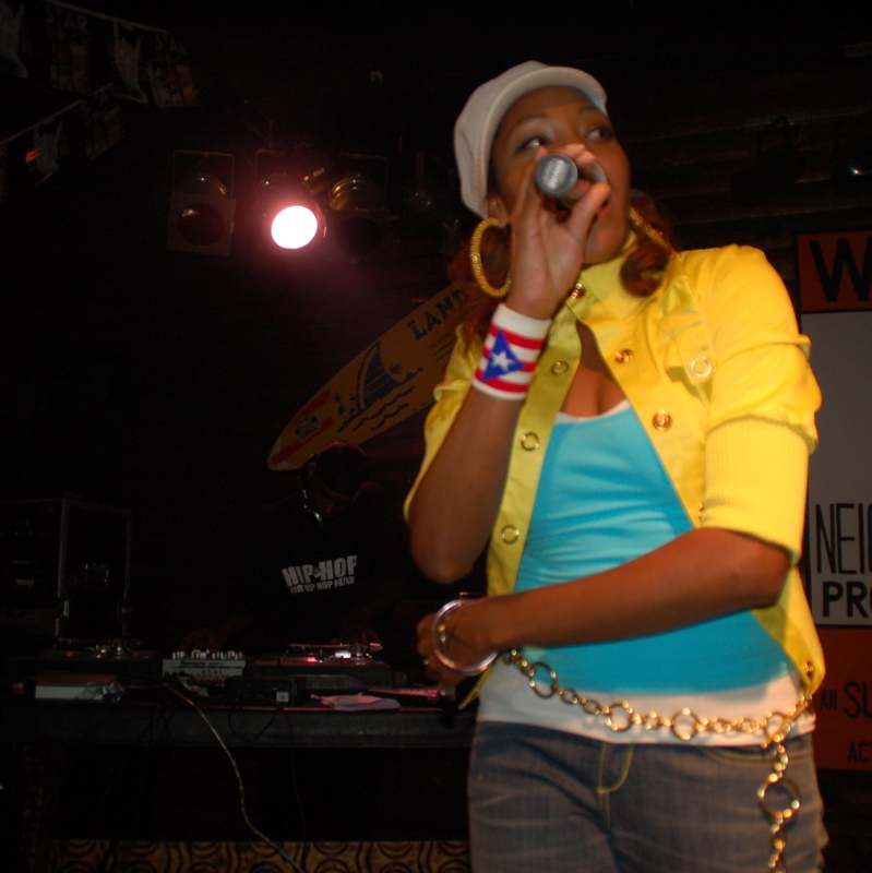 Ja'Niece onstage at Hip-hop for Hip-hop Heads 5