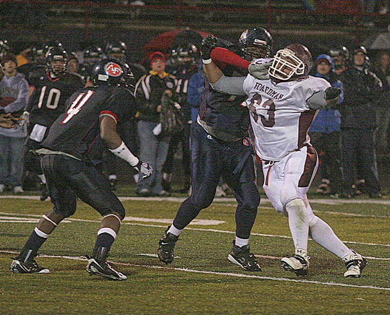 Boardman vs Fitch. High School football, Friday, October 24, 2008. Photo by Nick Mays.