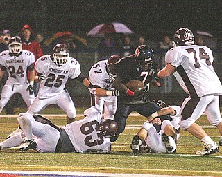 Boardman vs Fitch. High School football, Friday, October 24, 2008. Photo by Nick Mays.