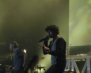 The Beastie Boys at the Get Out and Vote '08 show at the Chevrolet Centre Wednesday night.