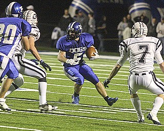 The photo "Poland vs Granville. High School Football, Saturday, November 1, 2008. Nick Mays.