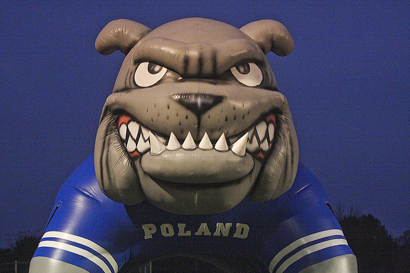 
    The photo "Poland vs Granville. High School Football, Saturday, November 1, 2008. Nick Mays.