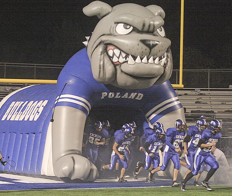 
    The photo "Poland vs Granville. High School Football, Saturday, November 1, 2008. Nick Mays.