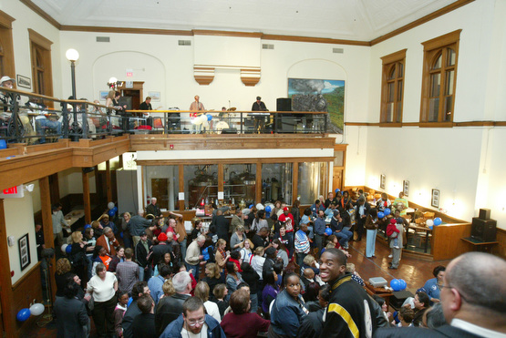 Election night Nov. 4, 2008