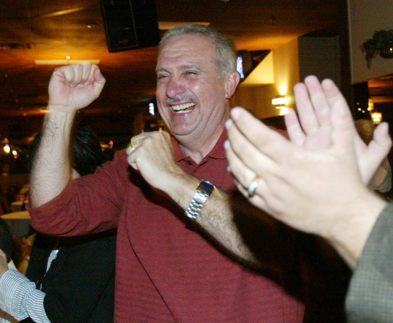 Election night Nov. 4, 2008