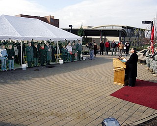 Veterans Day ceremony at YSU