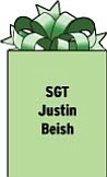 SGT Justin Beish
1-145 AR reg
Echo Company
31530/mfo 52
APO AE 09833
Serving in Egypt with Ohio National Guard.
2001 graduate of Cardinal Mooney High School.
Son of Robert and Fran Beish of Boardman.