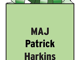 MAJ Patrick Harkins
HHC/2-35 IN3 1 BCT 25th ID
FOB Brassfield-Mora
APO AE 09393
Married to the former Maria Ramunno of Struthers.