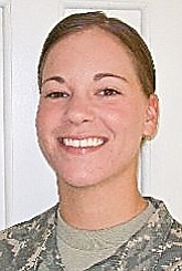 CPT Deana Soffos
HHT RSS 3rd ACR
APO AE 09334
Serving with the U.S. Army in Iraq.
1998 graduate of Cardinal Mooney High School.
